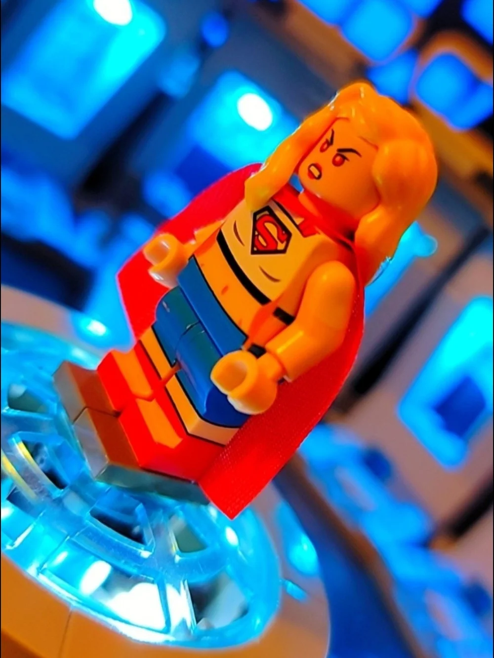 Supergirl Minifigure Lego Compatible